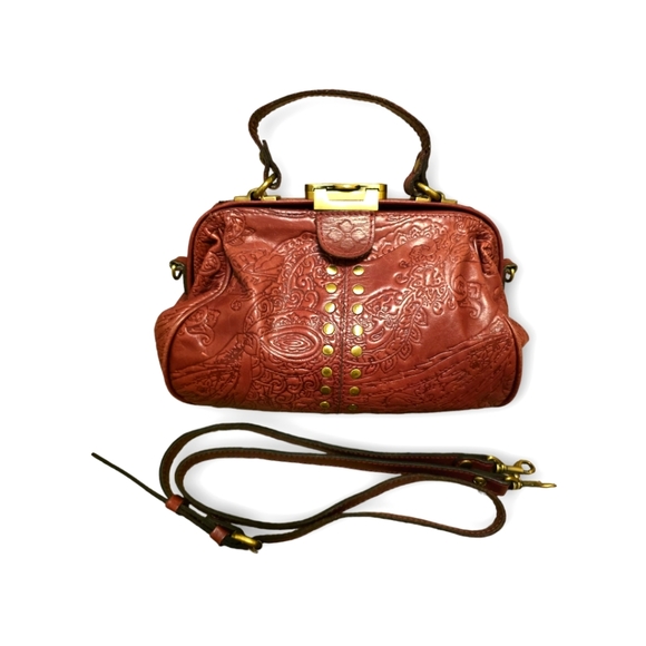 Patricia Nash Bags Patricia Nash Gracchi Tooled Leathar Crossbody